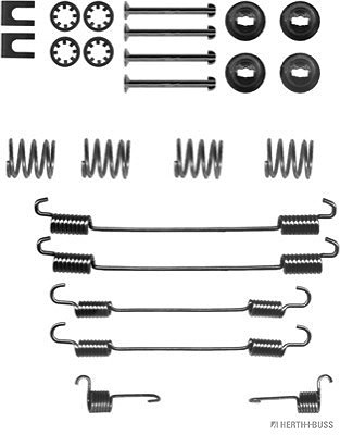 Herth+buss Jakoparts Zubehörsatz, Bremsbacken [Hersteller-Nr. J3561008] für Nissan von HERTH+BUSS JAKOPARTS