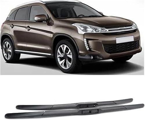 Scheibenwischer für Citroen C4 Aircross 2012-2017,Vorne Und Hinten Wischerblätter Set Teile Ersatzwischblätter von HESHS