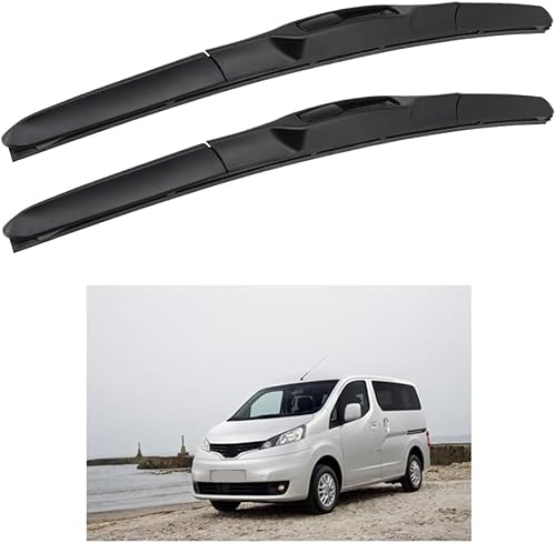 Auto Scheibenwischer für Nissan NV200 Evalia 22"+16" 2009-2020, HD Leiser Scheibenwischer Ohne Knochen von HESTAY