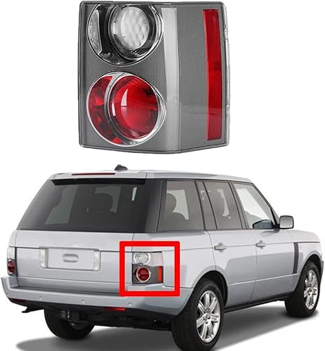 Rücklicht-Komplettset für-Range Rover Vogue L322 2006-2009 Wasserdichtes IP67-Gehäuse,Plug-and-Play,Hochwertige Rücklicht,Bremslicht,Blinklicht,Rückfahrlicht,Nebelschlusslicht,STECKER inklusive von HESTAY