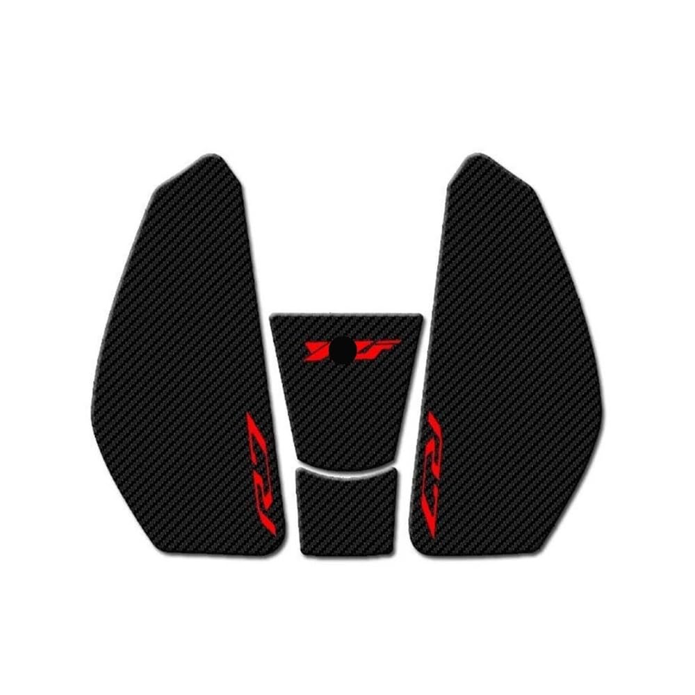 Motorrad Tank Aufkleber Für Yam&aha YZF-R7 YZFR7 YZF R7 700 2021 2022 2023 Motorrad Anti Slip Kraftstoff Tank Pad Seite Knie Grip Decals Schutz Aufkleber Pad von HEUPYU