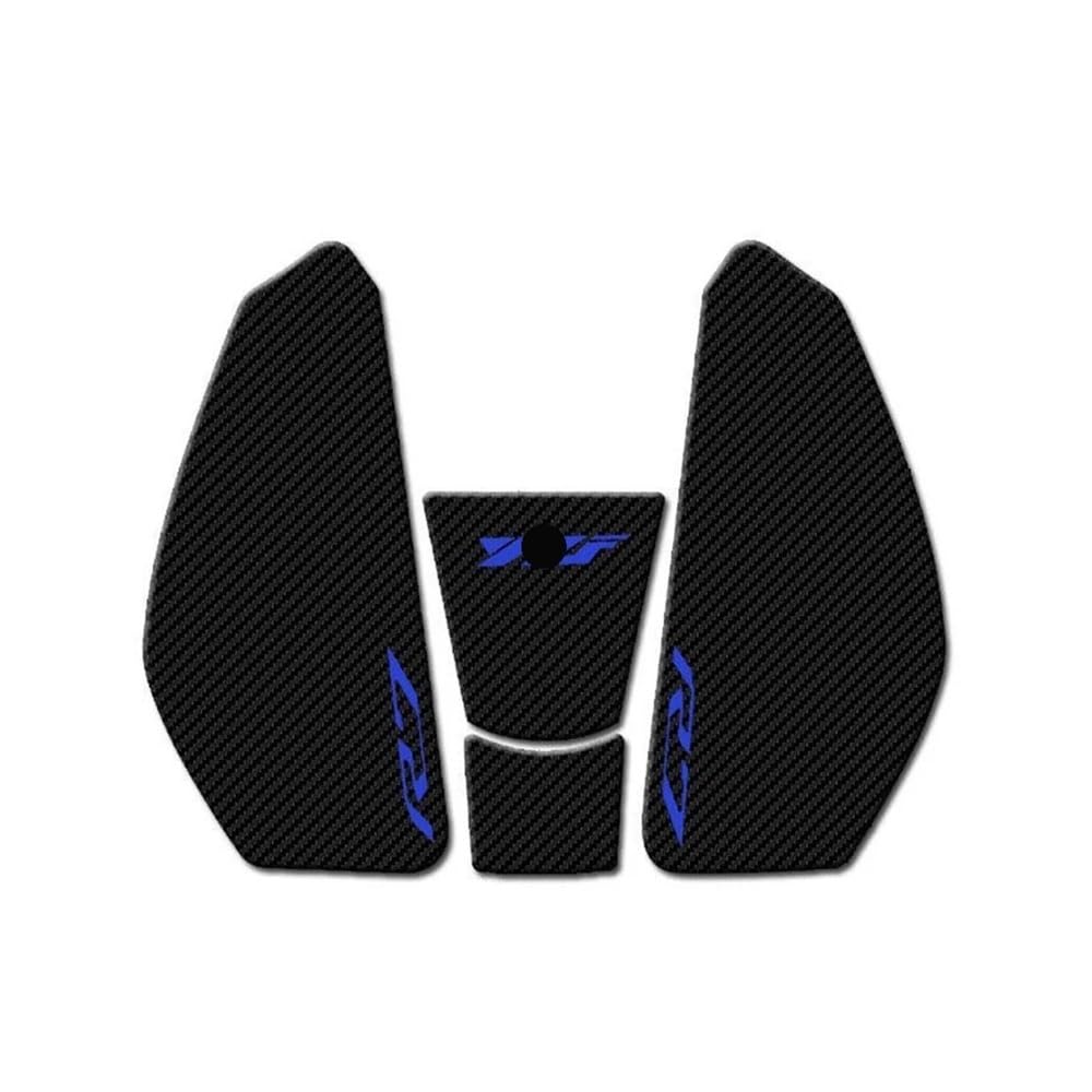 Motorrad Tank Aufkleber Für Yam&aha YZF-R7 YZFR7 YZF R7 700 2021 2022 2023 Motorrad Anti Slip Kraftstoff Tank Pad Seite Knie Grip Decals Schutz Aufkleber Pad von HEUPYU