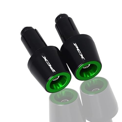 Lenkerenden Griffe Stecker 22mm Motorrad-Lenkergriffe Enden Lenkerkappe Endstopfen CNC Gewichte Slider Für Hon&da PCX 125 155 160 PCX155 PCX125 PCX160 von HEWPNGS