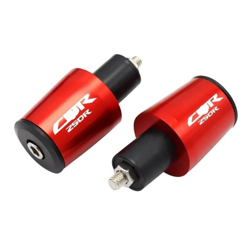 Lenkerenden Griffe Stecker Für Hon&da CBR250R CBR 250R CBR250 R Motorrad 7/8''22mm CNC Aluminium Lenker Griffe Griff Bar Kappe End Stecker von HEWPNGS