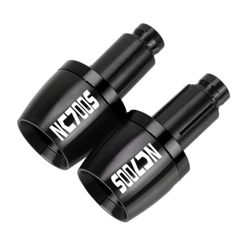 Lenkerenden Griffe Stecker Für Hon&da NC700S NC700 S NC 700S 2012-2013 Motorrad-Lenkerenden, 22 MM, Handgriffe, Lenkerkappen, Getriebeausgewogene Stecker, Slider von HEWPNGS