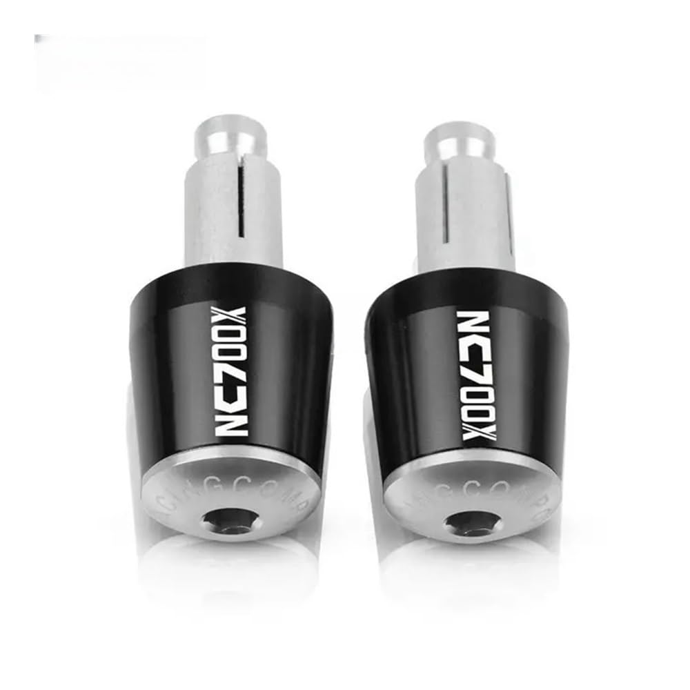 Lenkerenden Griffe Stecker Für Hon&da NC700X NC 700X 2018 2019 2020 2021 2022 Motorrad-Lenkerhandgriffe Griff Bar Ends Kappe Anti Vibration Slider Plugs von HEWPNGS