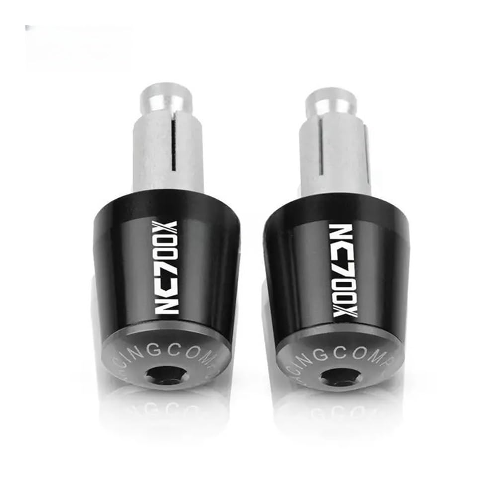 Lenkerenden Griffe Stecker Für Hon&da NC700X NC 700X 2018 2019 2020 2021 2022 Motorrad-Lenkerhandgriffe Griff Bar Ends Kappe Anti Vibration Slider Plugs von HEWPNGS