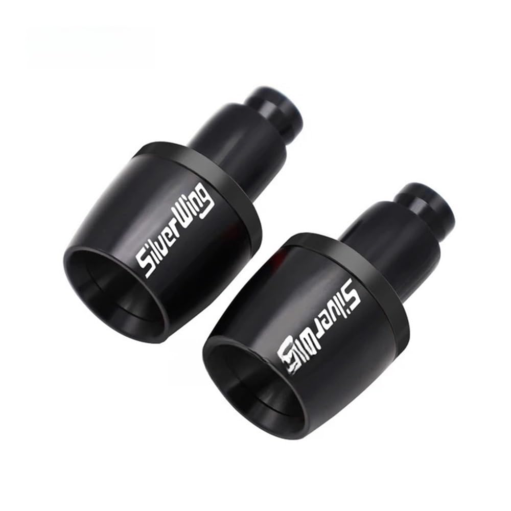 Lenkerenden Griffe Stecker Für Hon&da Silver Wing GT 400 600 SilverWing Motorradzubehör Aluminium-Lenkerendenstecker Slider Lenkerendgriffe Kappe von HEWPNGS