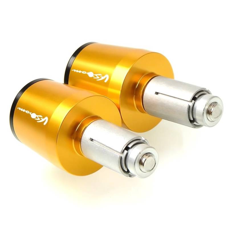 Lenkerenden Griffe Stecker Für Suzuki V-Strom DL650 DL1000 Vstorm DL 650 1000 Motorrad Griff Griffe Motorrad Lenker Griffe Enden Gewichte Grip Kappe Stecker von HEWPNGS