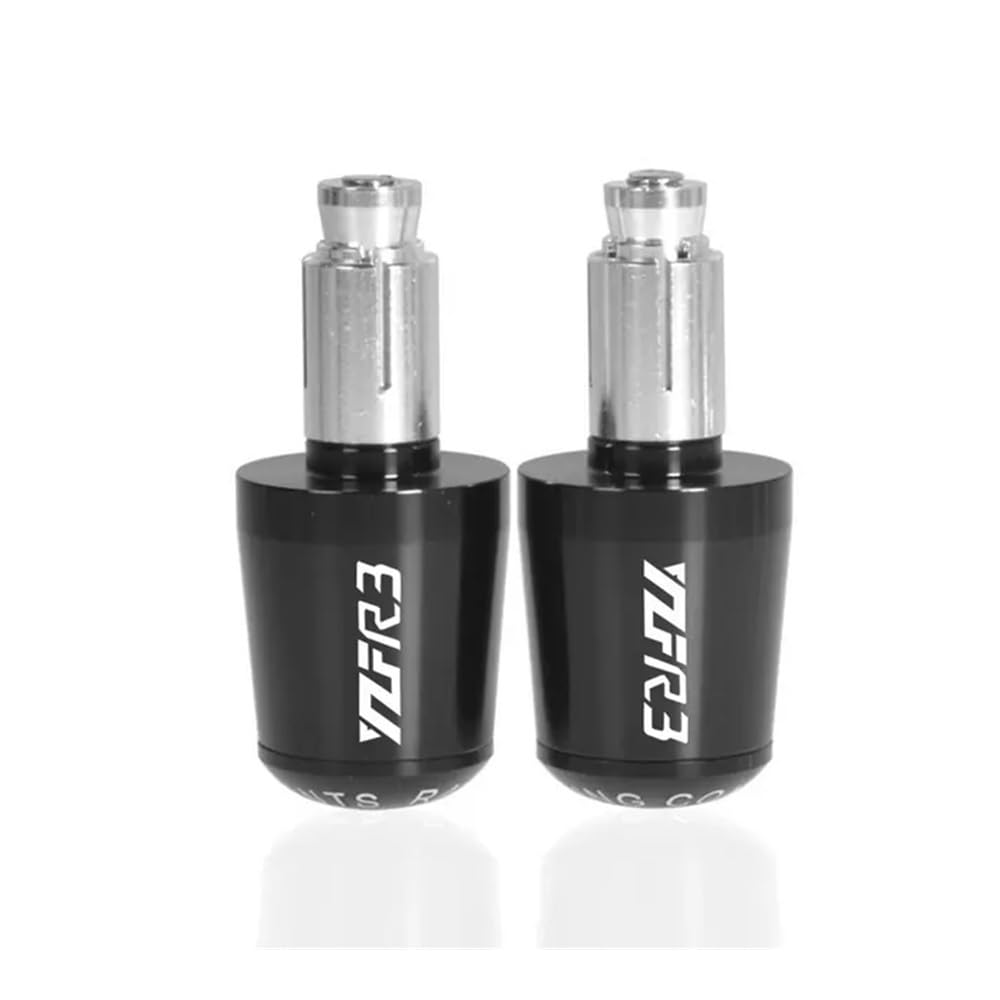 Lenkerenden Griffe Stecker Für Yam&aha YZF R3 Alle Baujahre 7/8 "Motorrad Universal Lenker Griffe Enden Gegengewicht Lenker Slider Endkappen Stecker von HEWPNGS