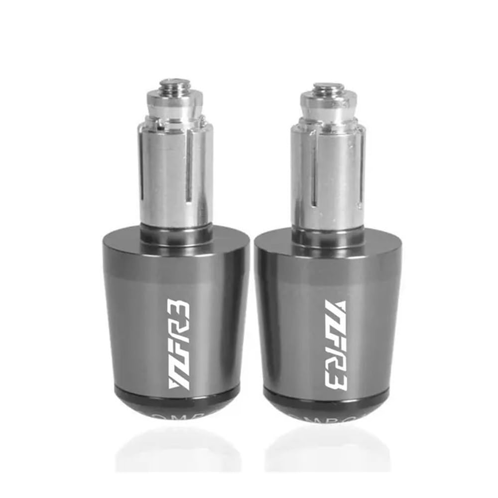 Lenkerenden Griffe Stecker Für Yam&aha YZF R3 Alle Baujahre 7/8 "Motorrad Universal Lenker Griffe Enden Gegengewicht Lenker Slider Endkappen Stecker von HEWPNGS