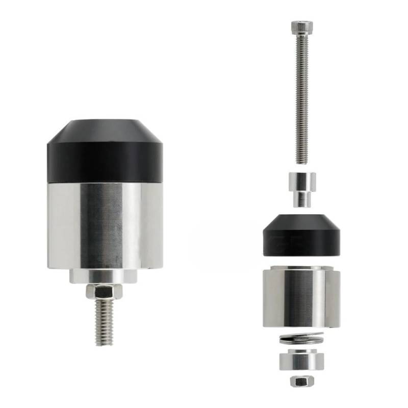 Lenkerenden Griffe Stecker Lenker Bar End Plugs Balancer Kappen Griff Gewicht Anti Vibration Silder Teile Für H&ON&DA Für Forza Motorrad Griffe Zubehör von HEWPNGS