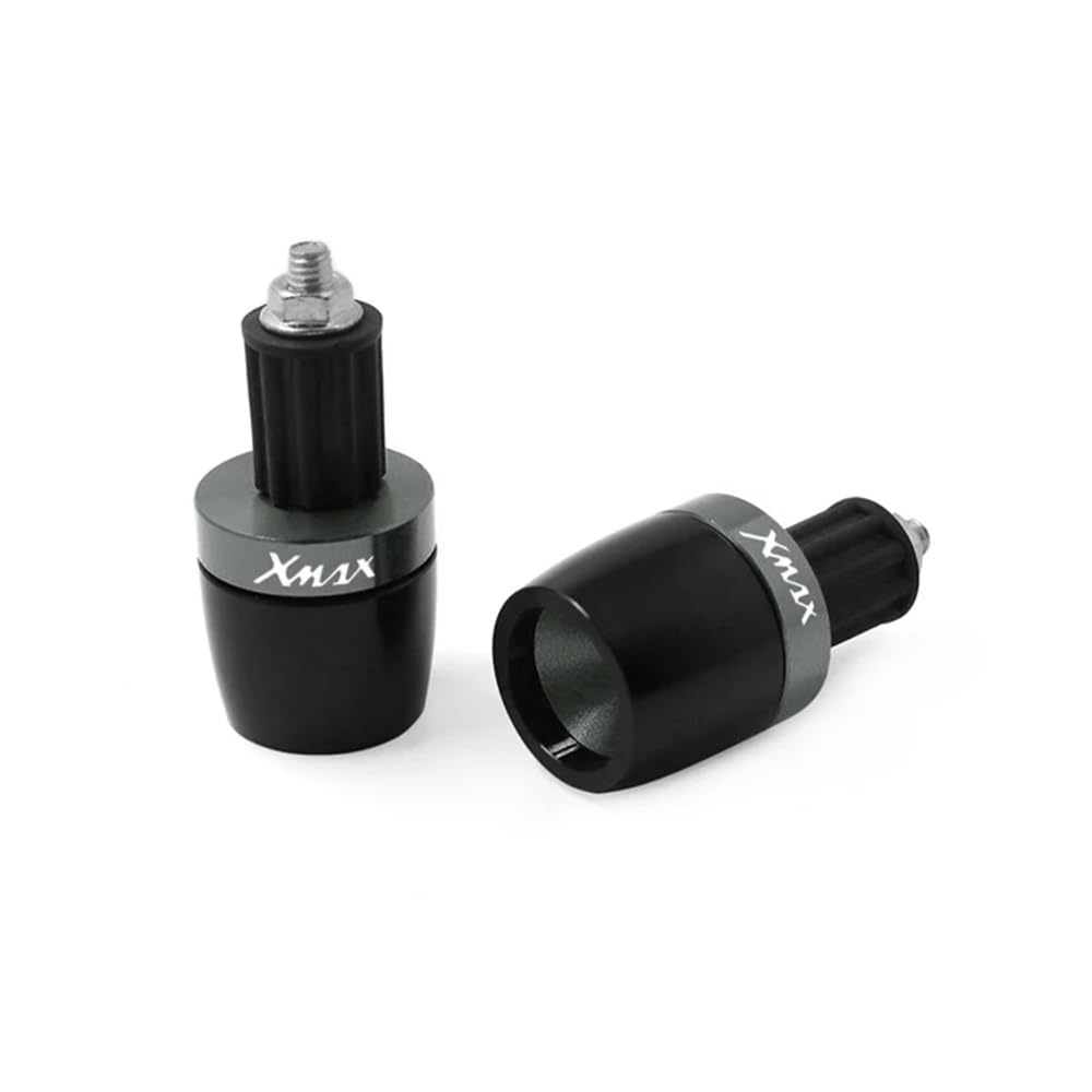 Lenkerenden Griffe Stecker Motorrad 7/8 "Lenkergriffe Gegengewicht Universal-Lenkerkappen-Endstopfen-Schieber Für Yam&aha Xmax 125 250 300 400 X MAX von HEWPNGS