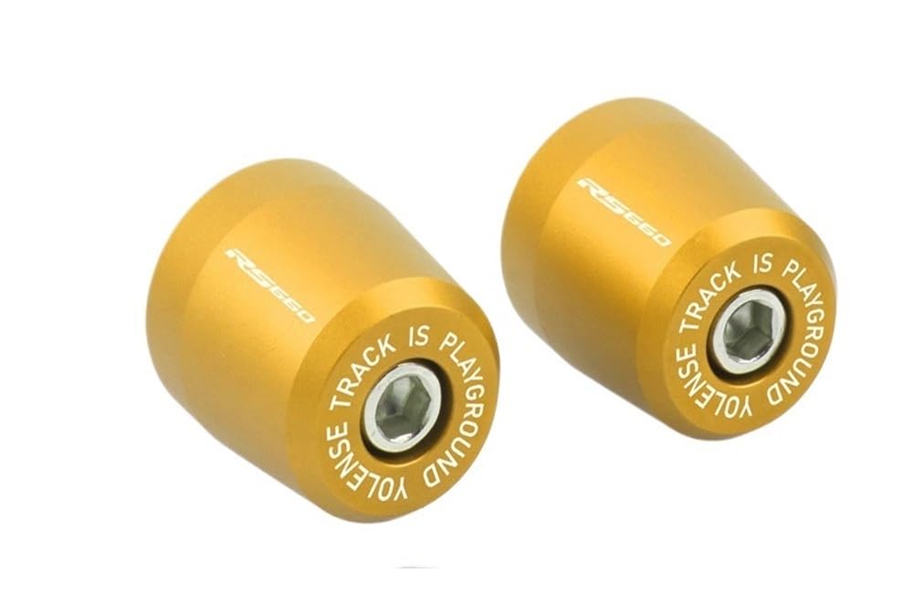 Lenkerenden Griffe Stecker Motorrad CNC Lenkerenden Lenkergriffe Enden Kappen Stecker Schieberabdeckung Für Aprilia RS 660 RS660 Tuono 660 2020-2023 von HEWPNGS