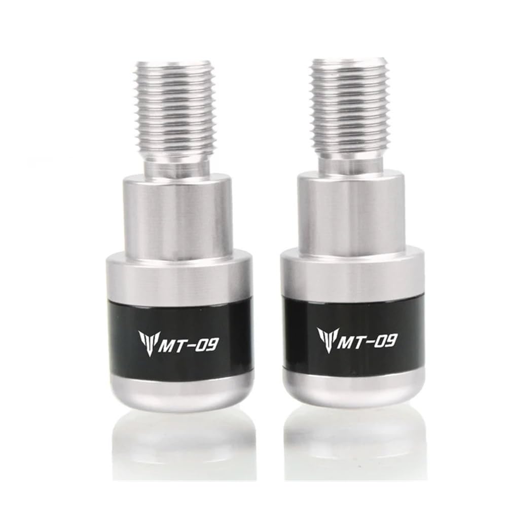 Lenkerenden Griffe Stecker Motorrad Für Yam&aha MT-09 MT09 Mt 09 2017 2018 2019 2020 2021 2022 2023 Fz09 Lenker Bar End Plugs Caps Griff Griffe Slider von HEWPNGS