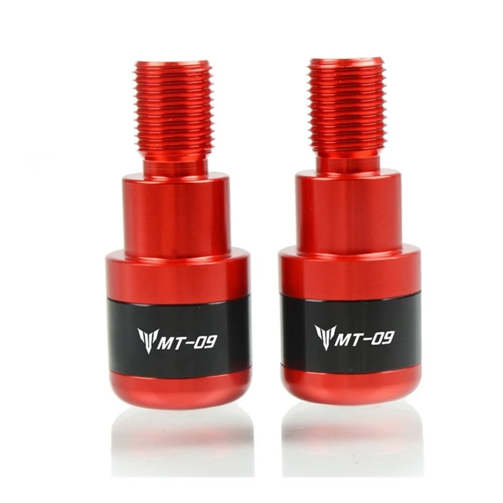 Lenkerenden Griffe Stecker Motorrad Für Yam&aha MT-09 MT09 Mt 09 2017 2018 2019 2020 2021 2022 2023 Fz09 Lenker Bar End Plugs Caps Griff Griffe Slider von HEWPNGS