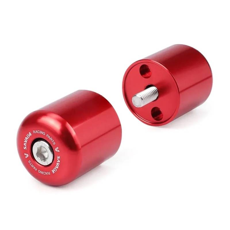 Lenkerenden Griffe Stecker Motorrad-Lenker-Endkappen Handgriff Bar Ends Plugs Slider Für Su&zuki GSX-R 600 750 GSXR 1000 von HEWPNGS