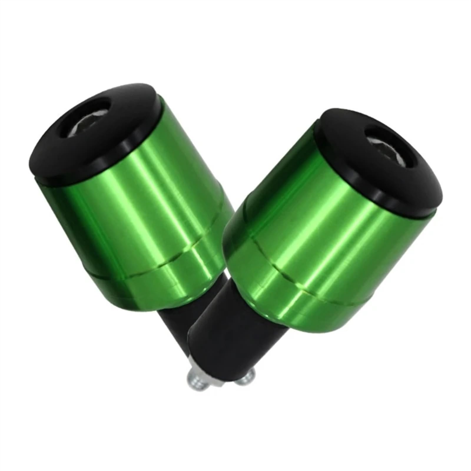 Lenkerenden Griffe Stecker Motorrad Lenkerenden Griffe Metall Lenker Gegengewicht Stecker Slider 22mm von HEWPNGS