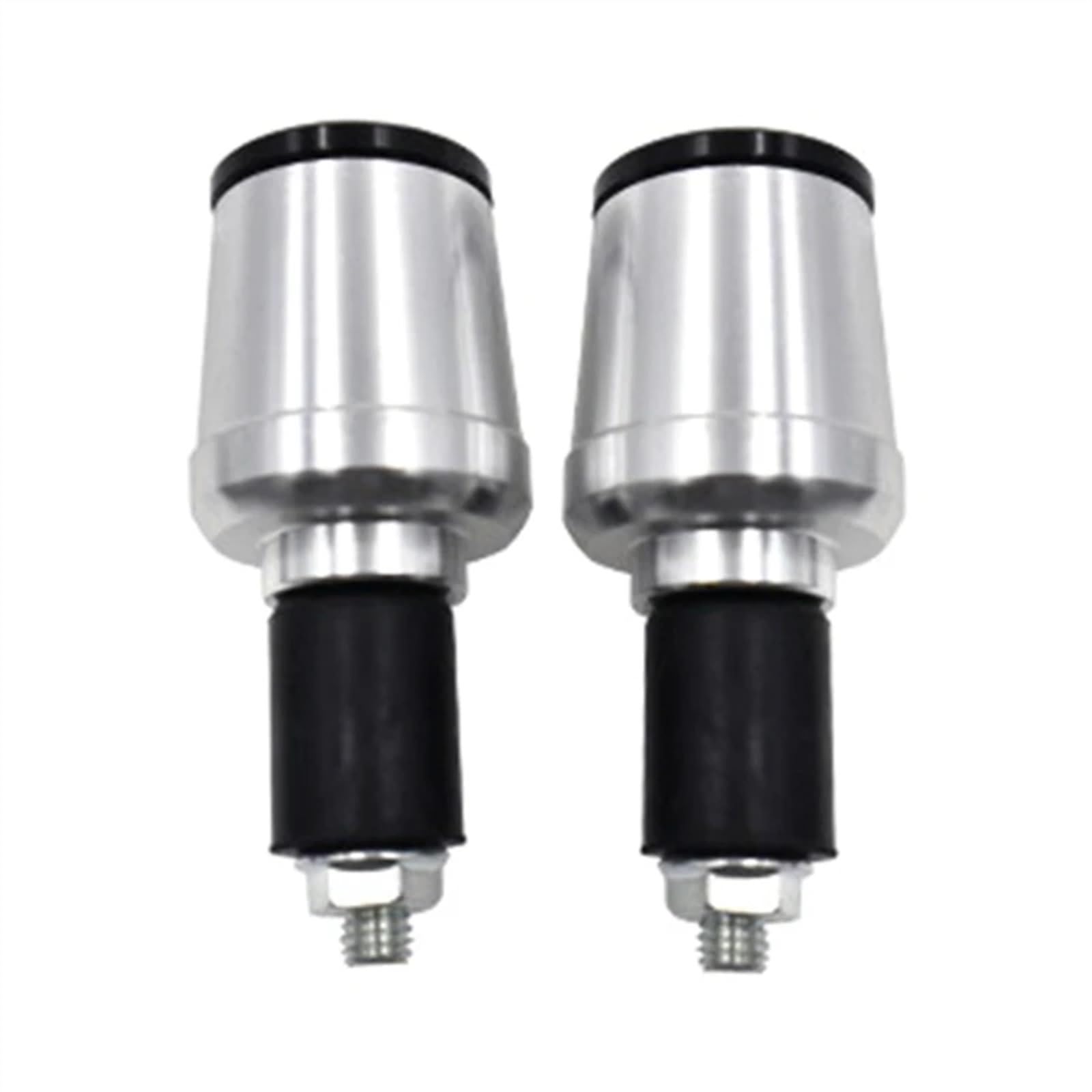 Lenkerenden Griffe Stecker Motorrad Lenkerenden Griffe Metall Lenker Gegengewicht Stecker Slider 22mm von HEWPNGS