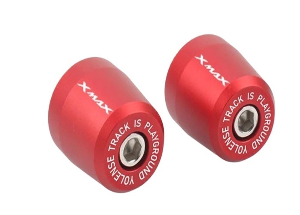 Lenkerenden Griffe Stecker Motorrad Lenkerenden Lenkergriffe Enden Kappenstecker Schieberabdeckung Für Yam&aha Xmax X-MAX 125 250 300 400 von HEWPNGS