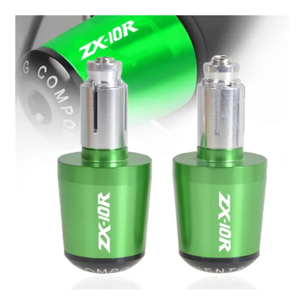 Lenkerenden Griffe Stecker Motorrad-Lenkergriffe, Schieberkappen, Aluminium-Lenkerenden Für Kawasaki ZX10R 2006 2007 2008 2009 2010 2011 2012 2013 2015 2016 von HEWPNGS