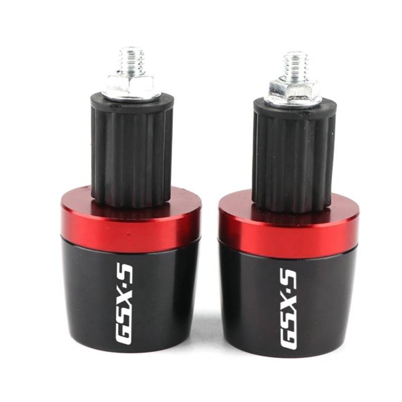 Lenkerenden Griffe Stecker Motorrad-Lenkergriffe End-Lenker-Kappen-Endstopfen Für Suzu&ki GSX-S GSXS 125 150 750 1000/F/ABS GSX-S125 GSX-S750 GSX-S1000 von HEWPNGS