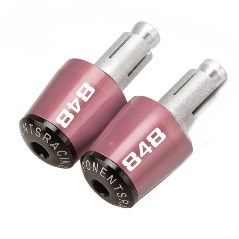 Lenkerenden Griffe Stecker Motorräder Lenker Griffe Kappe Gewicht Teile Anti Vibration Silder Plugs Enden FÜR Duc&ati 848 848EVO 2007 2008 2009 2010 2011 2012 von HEWPNGS