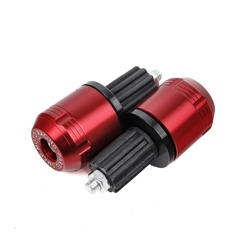 Lenkerenden Griffe Stecker Universal Motorrad Lenkerenden Stecker Griffe Lenkerstecker Kappen Slider Motor Bike Für Hon&da Für Yam&aha Dirt Bike Zubehör von HEWPNGS