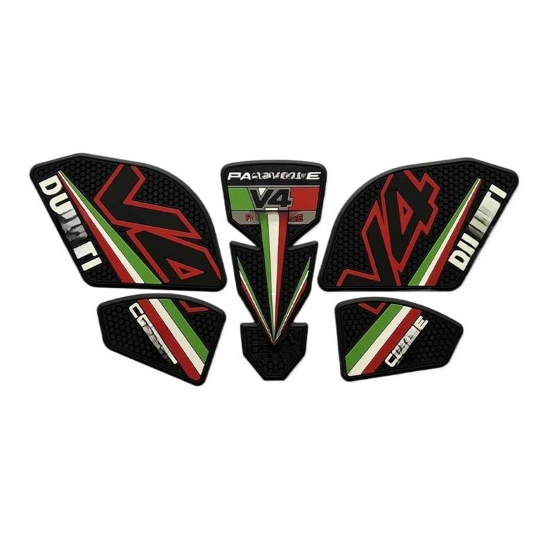 Motorrad-Tankaufkleber Kraftstoff Tank Grip Pads Knie Traktion FÜR Du&Cati V4 Panigale V4S Streetfighter V4 S 2018 2019 2020 2021 2022 Motorrad Tank von HEWPNGS