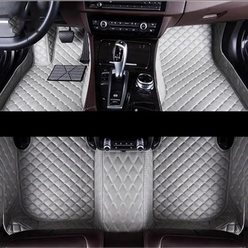 Auto Fußmatte für AUDI RS3 2020, Auto Fussmatten Set Allwetter Fußmatten Schutz Antirutschmatte Leder Autoteppich Innenzubehör,K von HEYISM