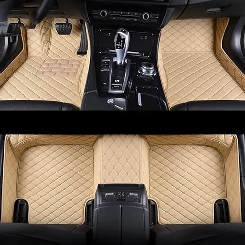 Auto Fußmatte für Audi RS5 2022, Auto Fussmatten Set Allwetter Fußmatten Schutz Antirutschmatte Leder Autoteppich Innenzubehör,I von HEYISM