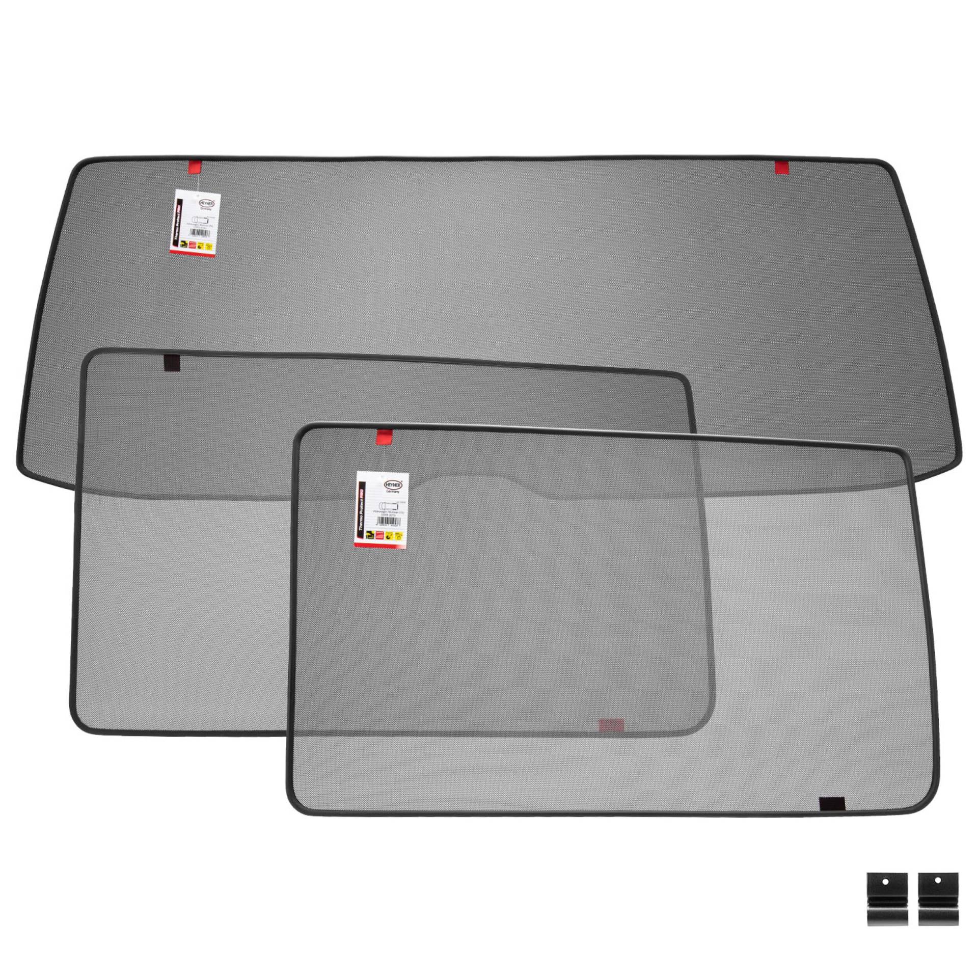 HEYNER® Sonnenschutz Rücksitz + Heckscheibe VW Multivan T5 (03-15) von HEYNER