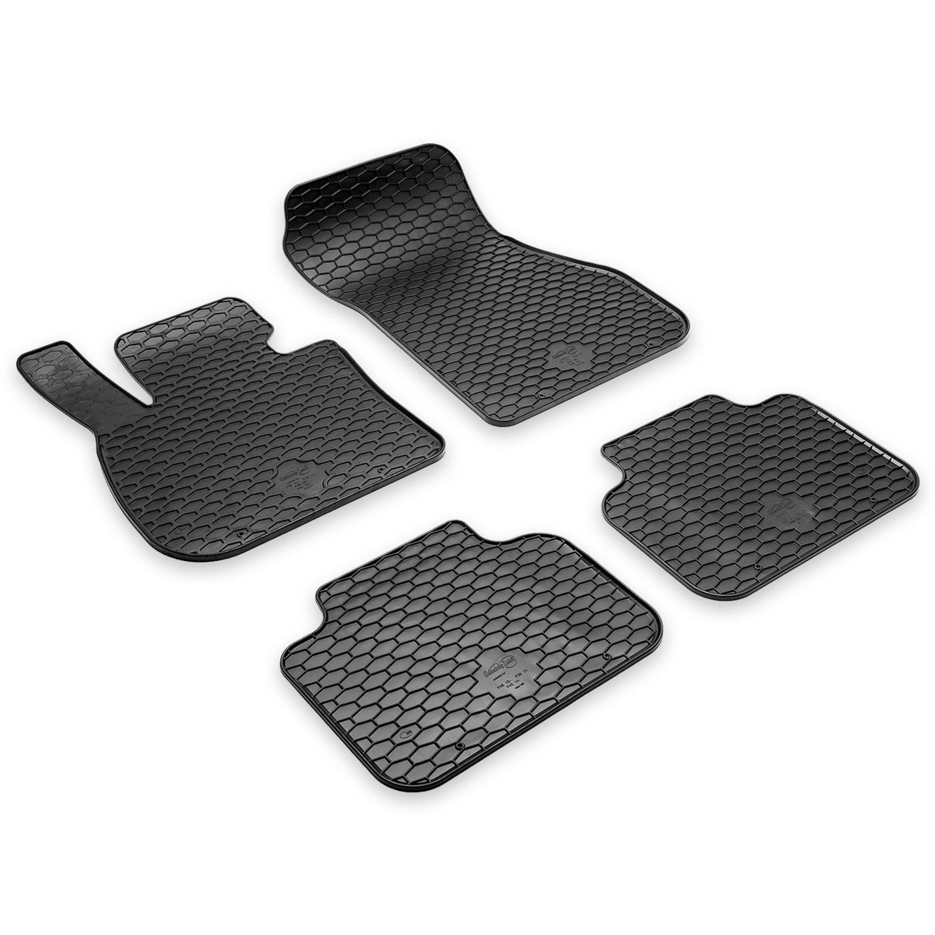 HEYNER Fußmatten-Set passend für BMW 1er (F52), 2er (F45), X1 (F48), X2 (F39) Premium Qualität von HEYNER