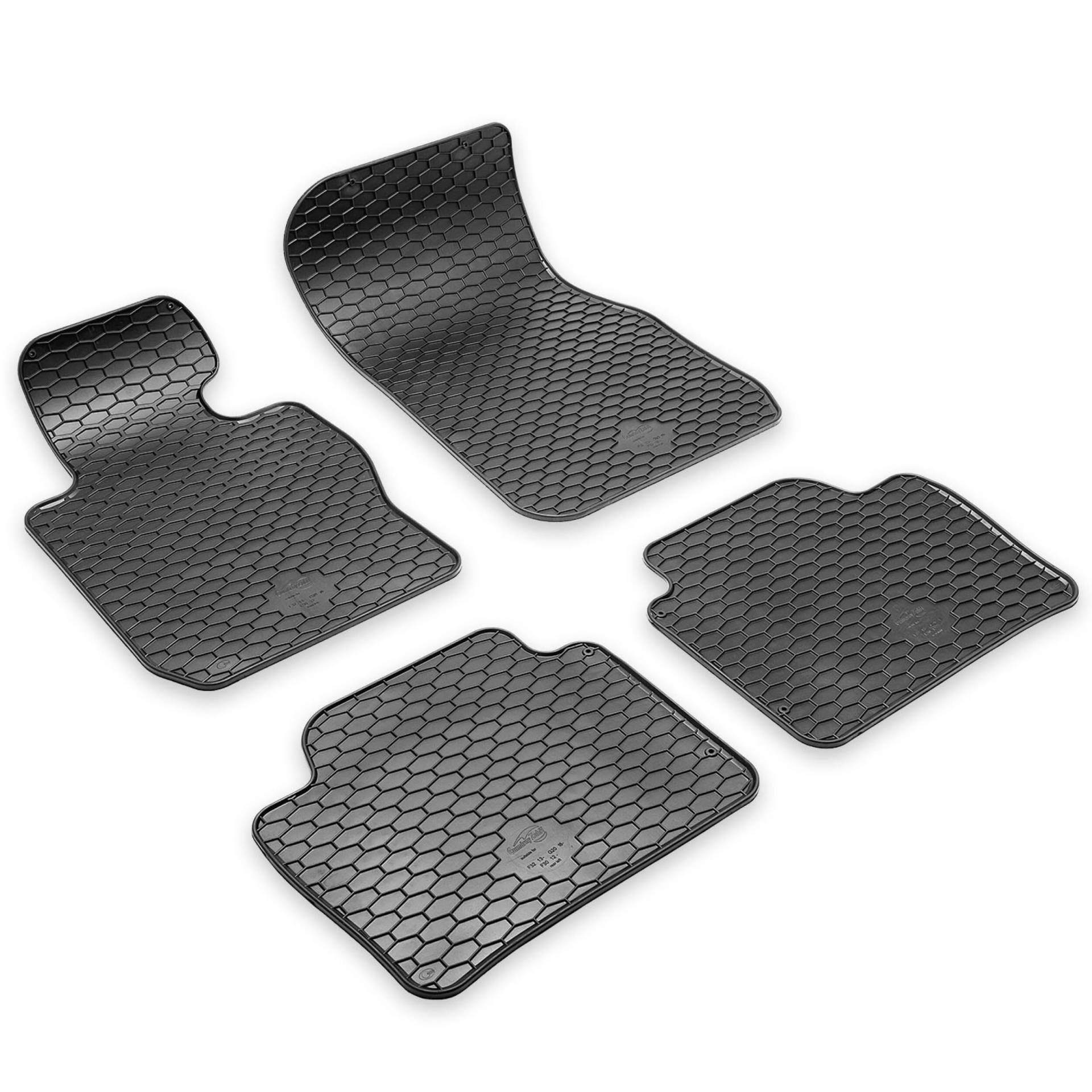 HEYNER Fußmatten-Set passend für BMW 3er (F30), (G20), 4er (F32) Premium Qualität von HEYNER