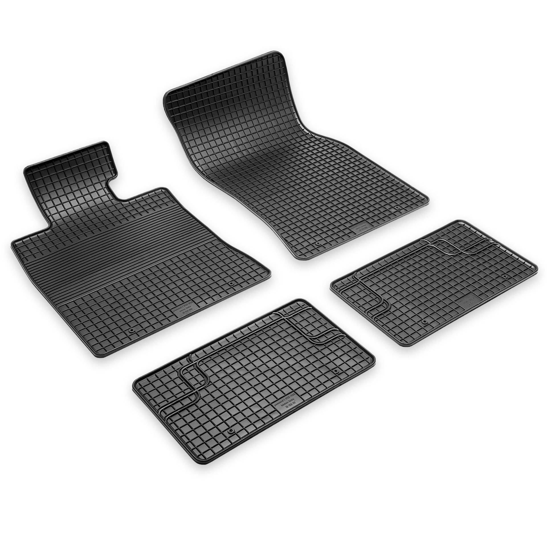 HEYNER Fußmatten-Set passend für Mini R55, R56, R57, R59 Premium Qualität von HEYNER