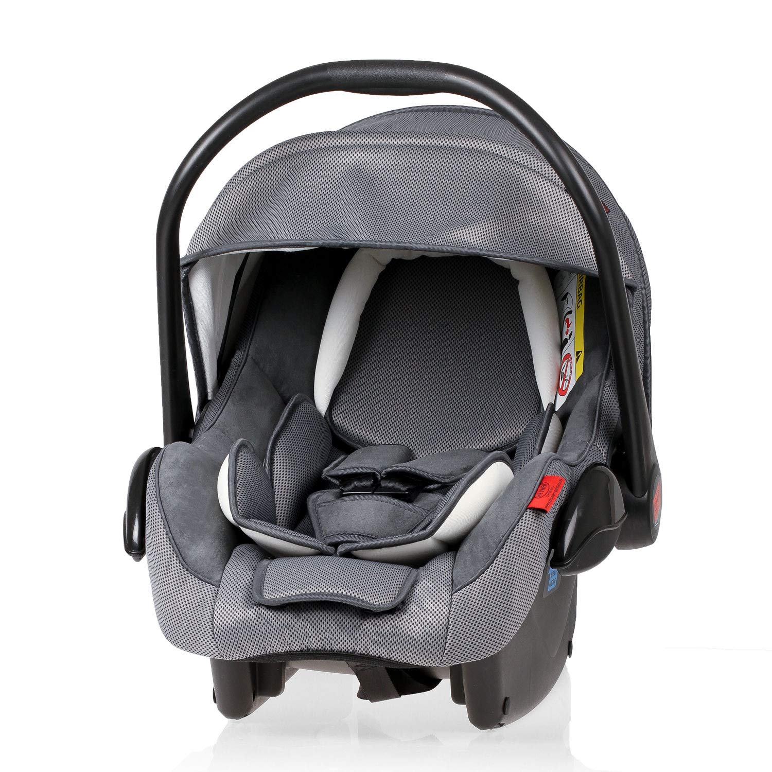 Heyner 780100 Auto-Babyschale SuperProtect Comfort, Pantera Black von HEYNER