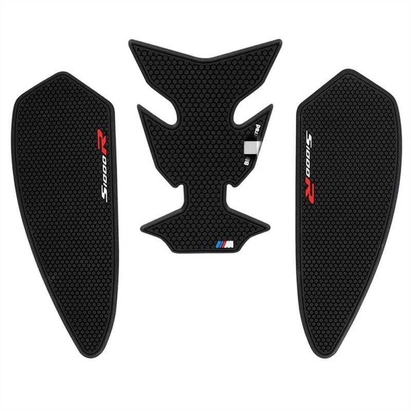 HExeh Motorcycle Fuel Tank pad Decal Motorrad Tank Pad Traktion Grip Knie Schutz Für BM&W S1000R 2019-2022 Motor Zubehör von HExeh