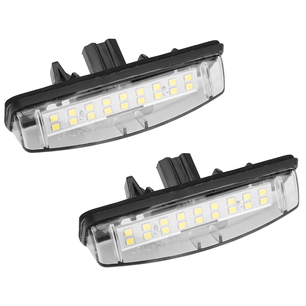 HFANGYU CanBus No Error Autokennzeichenbeleuchtung für Mitsubishi Colt Plus Grandis 2003 ~ LED-Kennzeichenbeleuchtung, OEM-Nr.: 8127130290, 2 Stück von HFANGYU