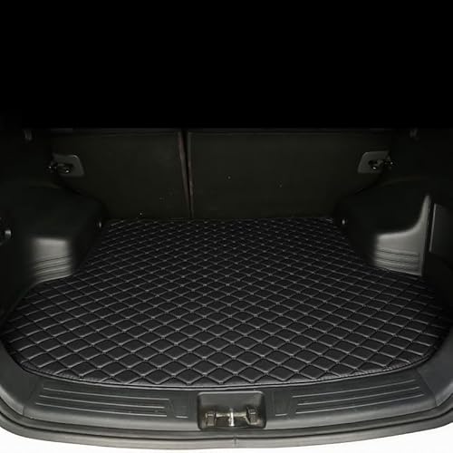 Auto Kofferraummatte, für VW Golf 8 MK8 ID.3 ID.4 2020-2024 2025 hundefreundliche Kofferraummatte, Allwetter-wasserdichte und rutschfeste Schutzmatte, Interieur-Accessoires,A von HFFTYU