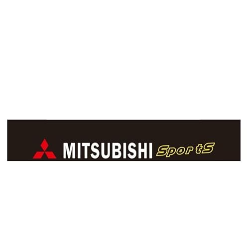 Auto-Windschutzscheibenaufkleber, für Mitsubishi Outlander 2012-2023 Sonnenschutzleiste für die Frontscheibe, Personalisierte dekorative Aufkleber von HFFTYU