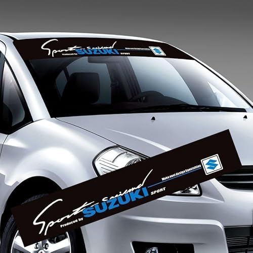 Auto-Windschutzscheibenaufkleber, für Suzuki Grand Vitara 2005-2020/Vitara 2016-2017 Sonnenschutzleiste für die Frontscheibe, Personalisierte dekorative Aufkleber von HFFTYU