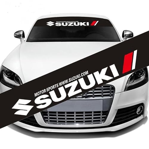 Auto-Windschutzscheibenaufkleber, für Suzuki Swift 2017-2023 Sonnenschutzleiste für die Frontscheibe, Personalisierte dekorative Aufkleber von HFFTYU