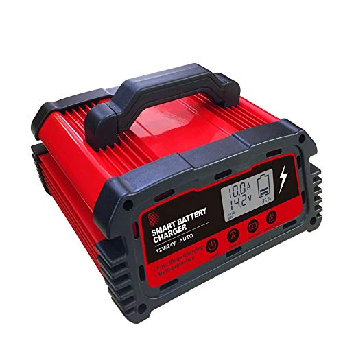 Autobatterie Ladegerät, 20A Voll Smart Battery Charger Maintainer 12V 24V Motorrad Auto Batterie Stromversorgung von HFGDRH