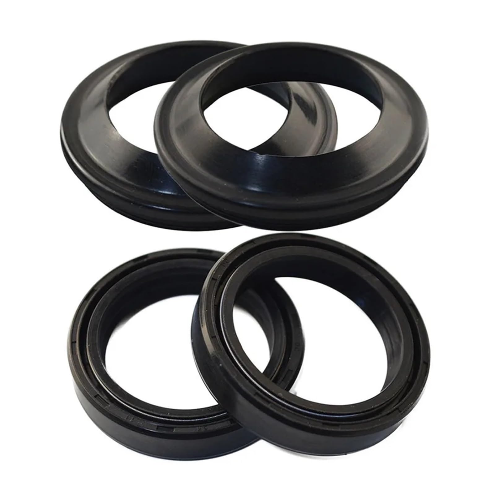 33 * 46 * 11/33 46 11 Motorrad Gabel Dämpfer Öl Dichtung und Staub dichtung for CJ360T CB400T CM400A CM400C CM400E CM400T(Dust and Oil seal) von HFLDMA