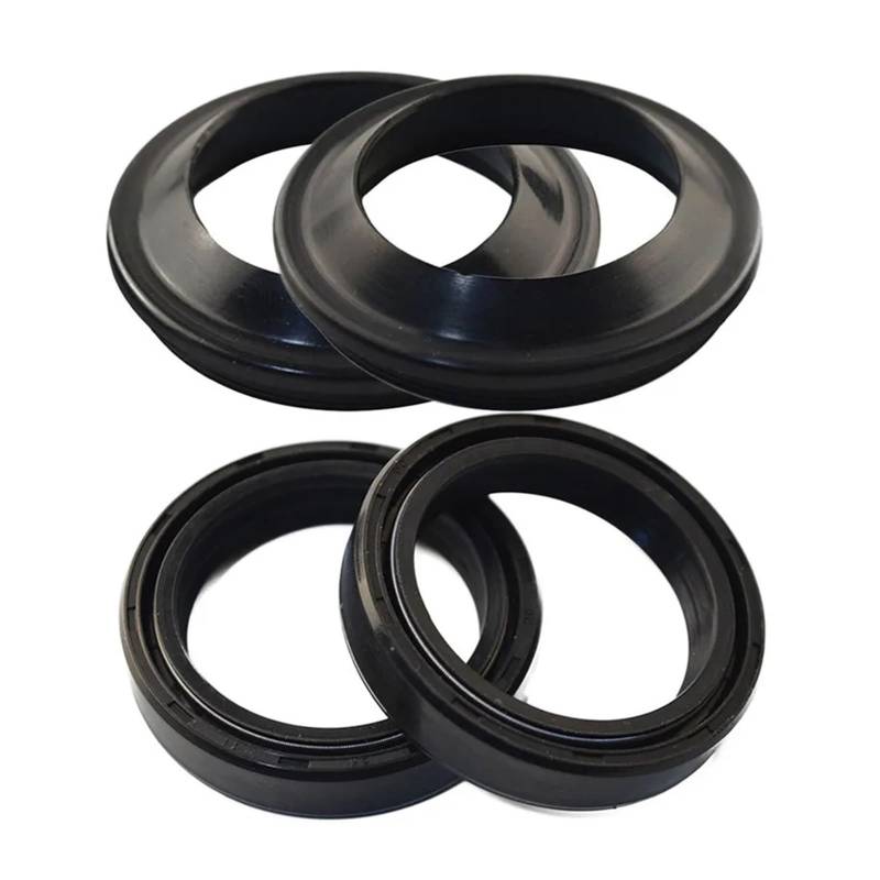 33 * 46 * 11/33 46 11 Motorrad Vorderradgabel Dämpfer Öl Dichtung und Staub dichtung for XS400 XS400S(Dust and Oil seal) von HFLDMA