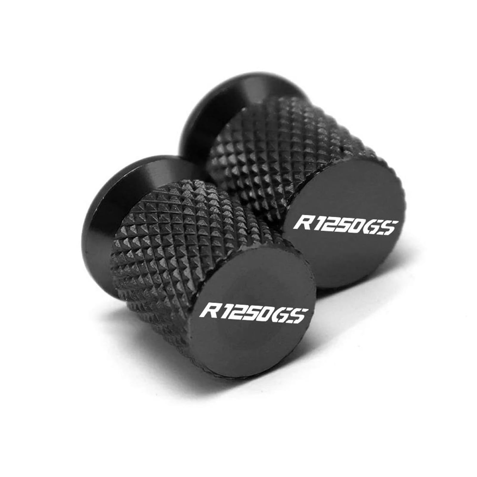 Motorrad-Ventilkappen Für BMW R1250GS R 1250 GS R 1250GS R1250 GS Adventure Motorrad CNC Reifen Ventilkappen Air Stem Cover Plugs (Color : Nero) von HFMXZHI