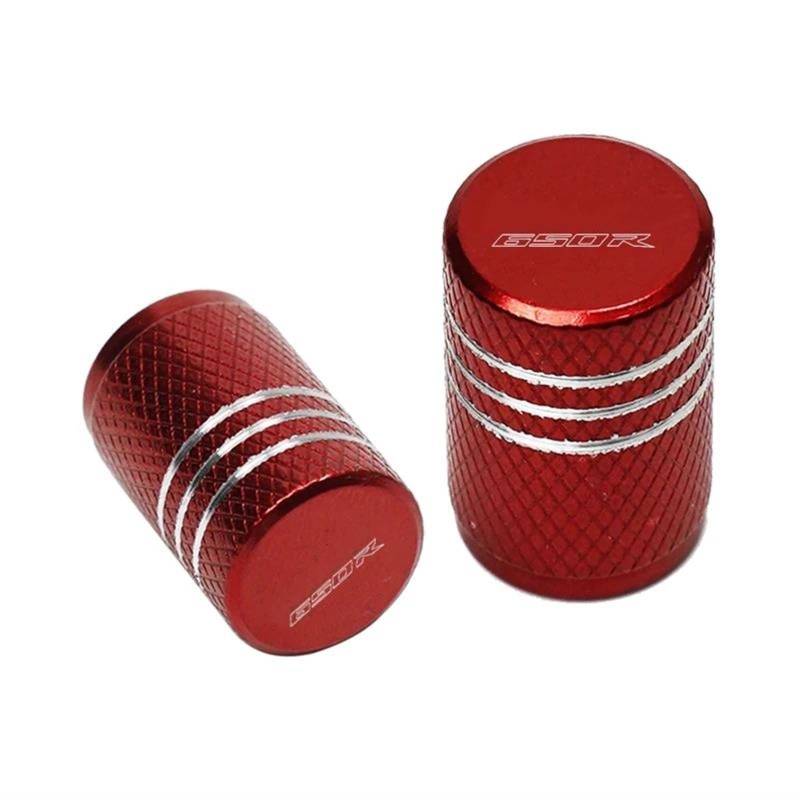 Motorrad-Ventilkappen Für H-ONDA CBR650R CBR 650R 2019 2020 2021 2022 Zubehör Motorrad CNC Aluminium Reifen Ventil Air Port Stem Abdeckung Kappen (Color : Rosso) von HFMXZHI