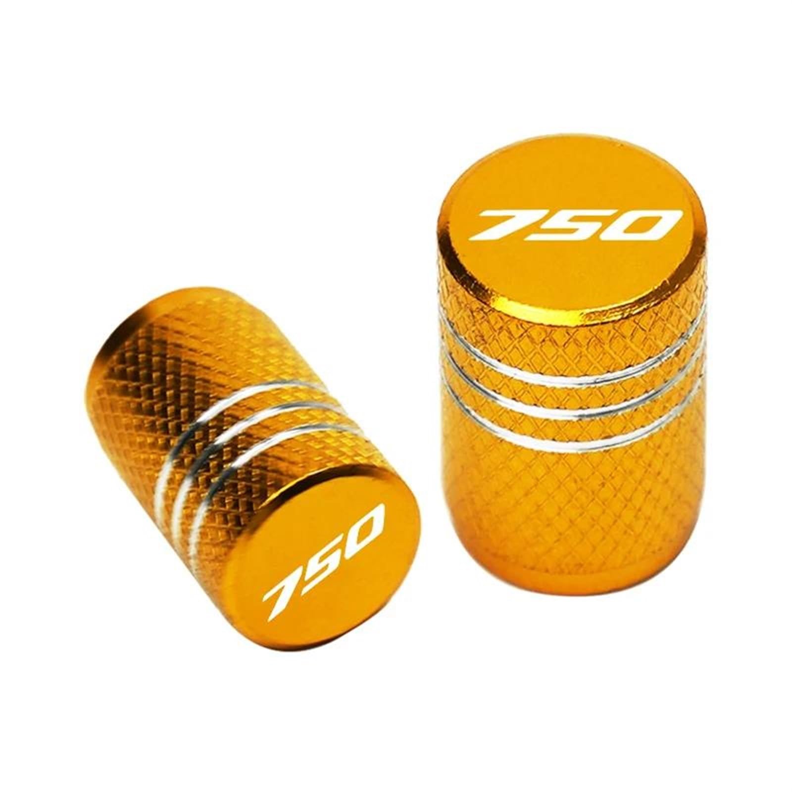 Motorrad-Ventilkappen Für H-ONDA Forza 750 FORZA750 2020 2021 2022 Motorrad Zubehör CNC Aluminium Reifen Ventil Air Port Stem Abdeckung Kappe (Color : Gold) von HFMXZHI