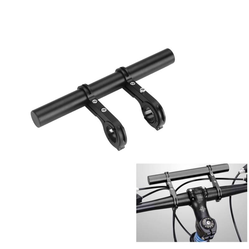 Fahrrad Lenker Erweiterung, Lenker Extender Fahrradlenker,Fahrradlenker Erweiterung,Fahrrad Extender Halterung,Doppel Bike Lenker Extender Für Tacho Mountainbike Taschenlampe GPS-Geräte 20cm von HFYMXNB