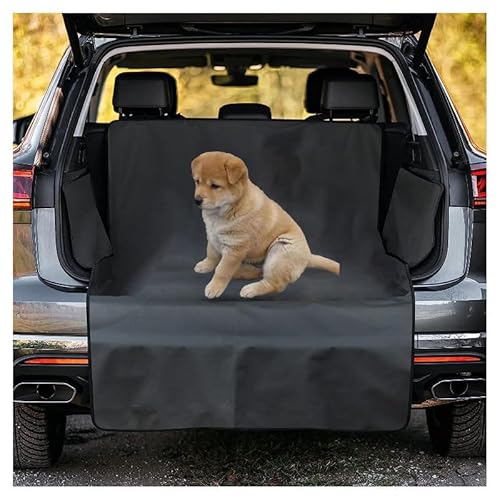HGDFSVD Kofferraumschutz Hund mit Seiten, für BMW X2 2018-2023 2024 Schwarze Kofferraummatte mit Ladekantenschutz von HGDFSVD